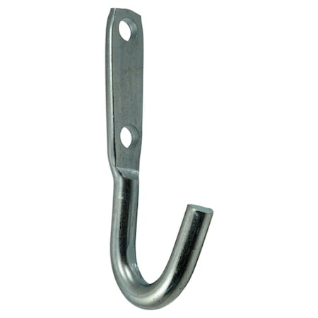 7/16 X 1-1/4 X 5-1/8 Zinc Plated Steel Rope Binding Hooks 10PK